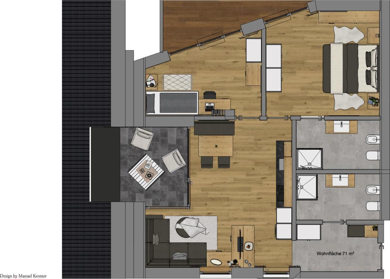 Appartements Pedescin Ortisei Exterior photo